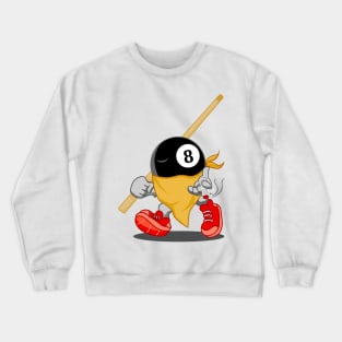 Action Pool Mascots Colors Crewneck Sweatshirt